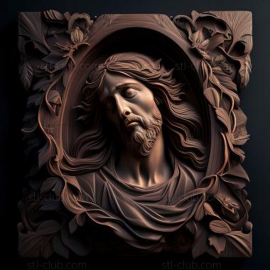 3D model st jesus (STL)